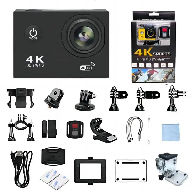🔥 LIQUIDACIÓN DE STOCK: - CÁMARA GOPRO 4K + FUNDA ULTRARRESISTENTE DE REGALO - [PROMOCIÓN DE CUMPLEAÑOS]