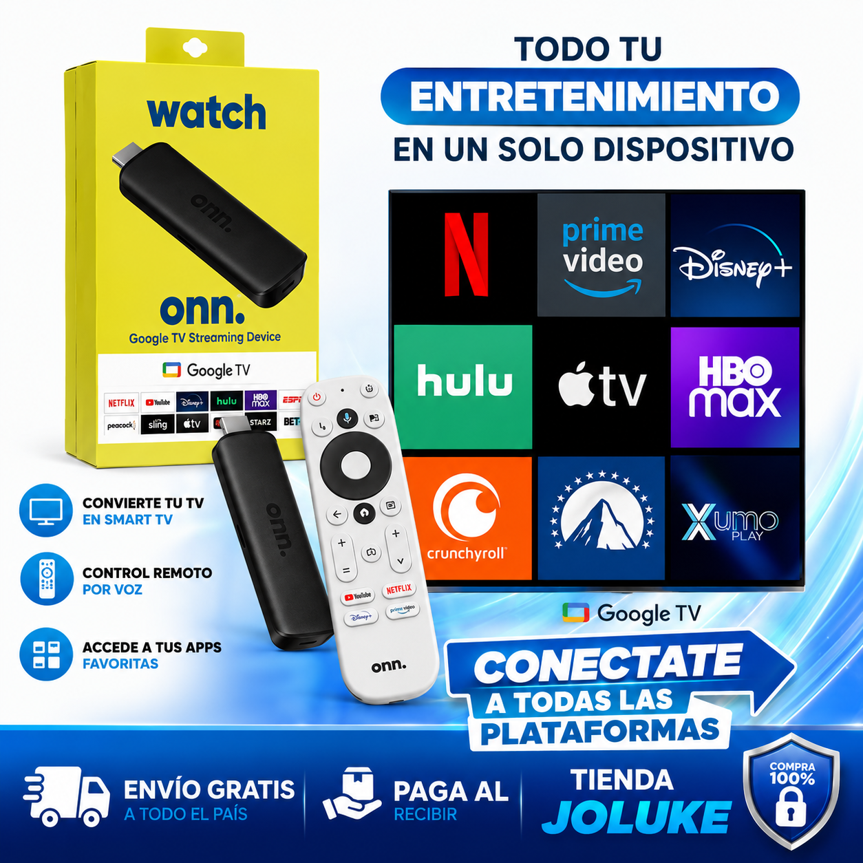 🚨 [PROMO HOY] Convierte tu TV antiguo en Smart TV sin pagar de más 📺✨