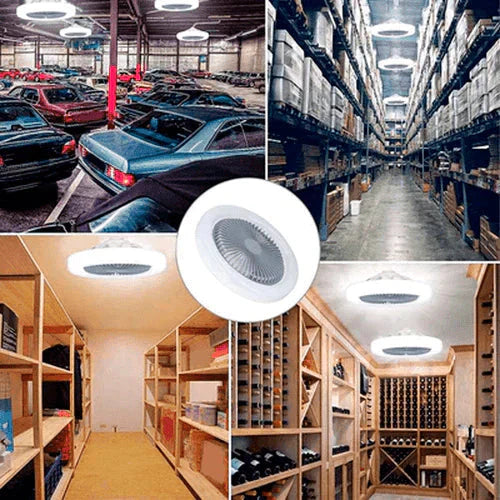 TurboMax™ | Ventilador LED silencioso y súper potente