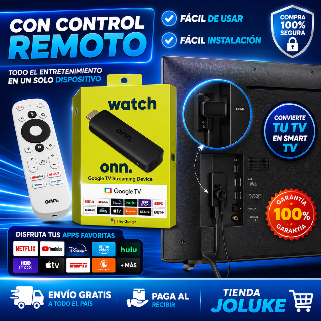 🚨 [PROMO HOY] Convierte tu TV antiguo en Smart TV sin pagar de más 📺✨